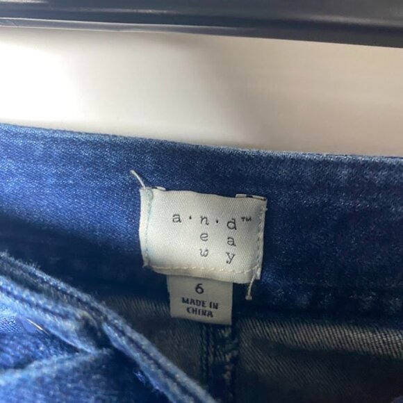 a new day denim skirt - Picture 2 of 3